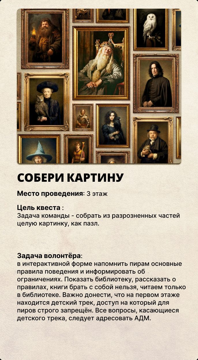 Карточка квеста «Старт волны»